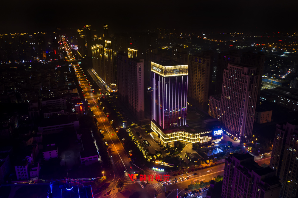福州福清,喜来登,酒店亮化工程,广告摄影拍摄