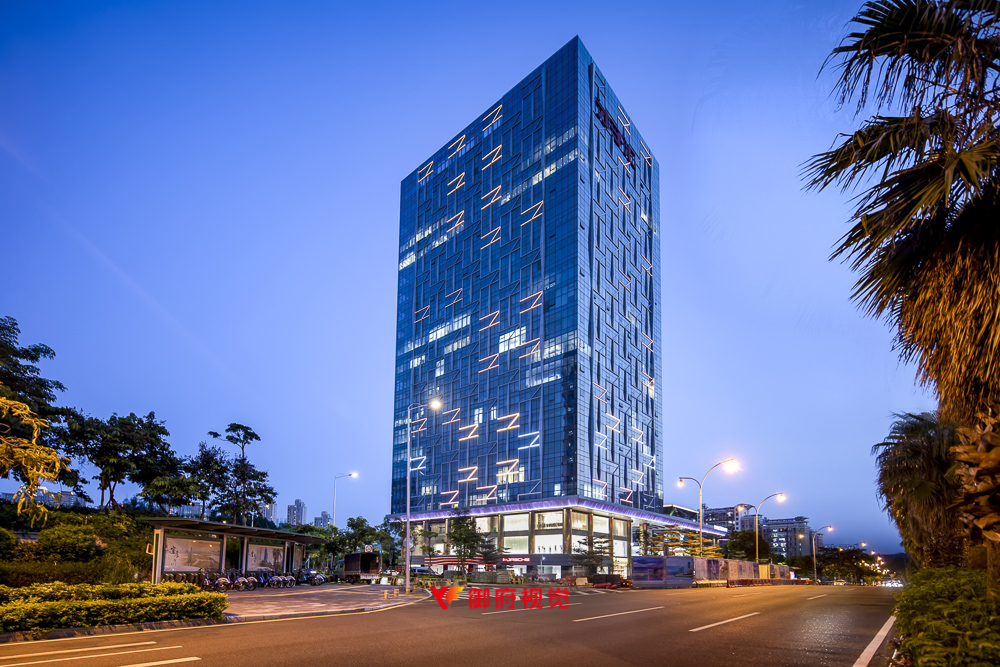 厦门才子汇,商务楼广告,建筑摄影
